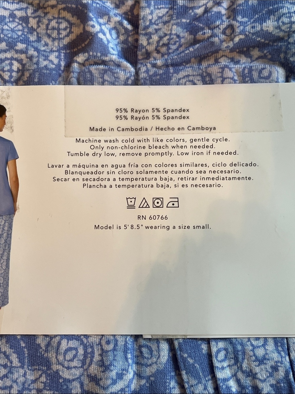 midnight by Carole Hochman Lavender Short Sleeve Pajama Set size S - Picture 4 of 5